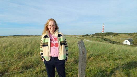 Janet op Ameland